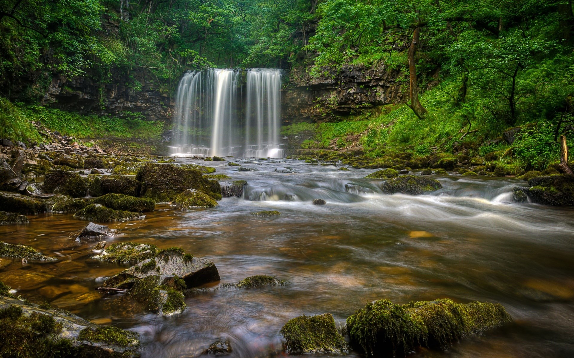 1920x1200 wallpaper desktop waterfall
