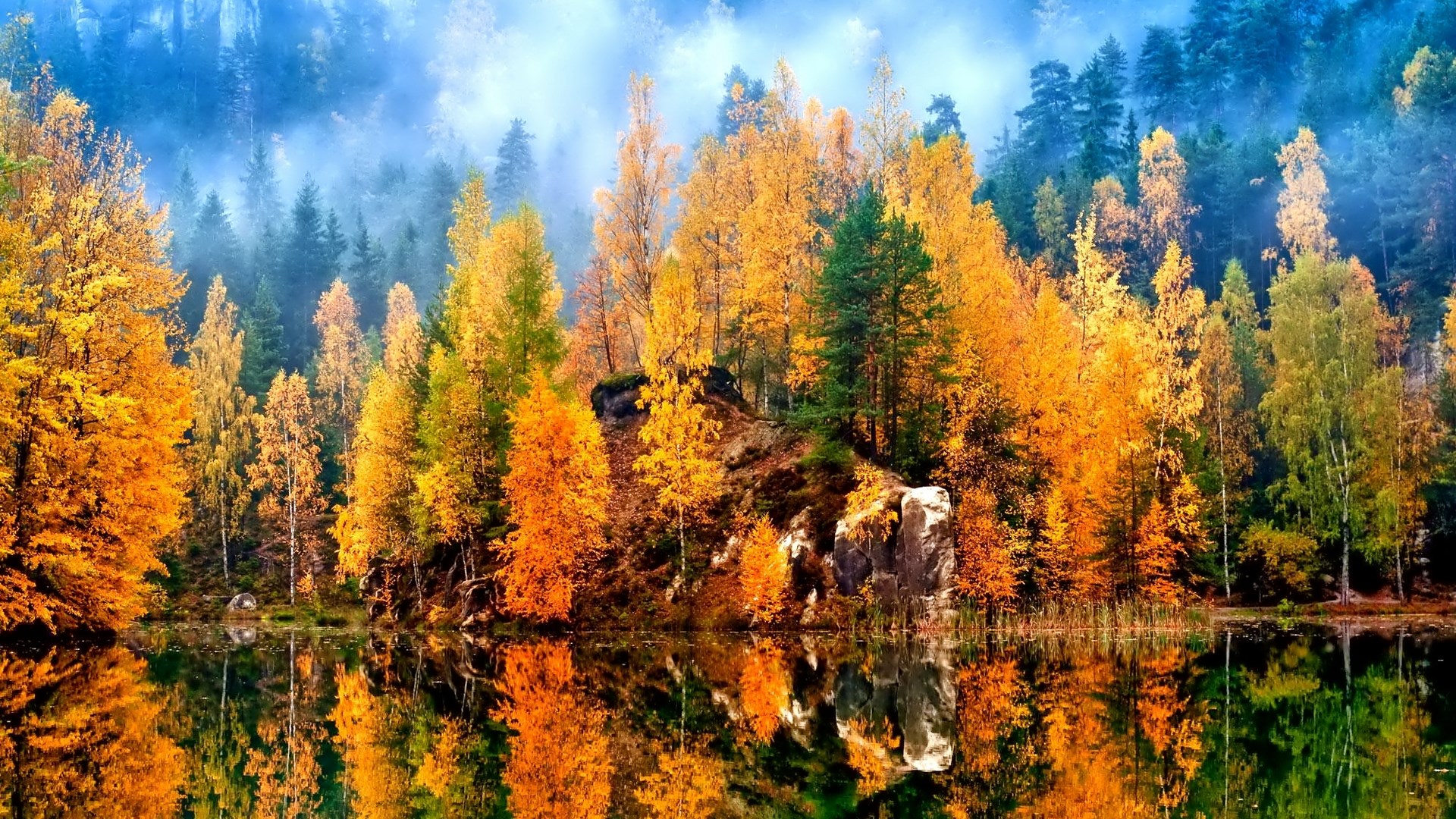 1920x1080 reflection  hd JPG 821 kB
