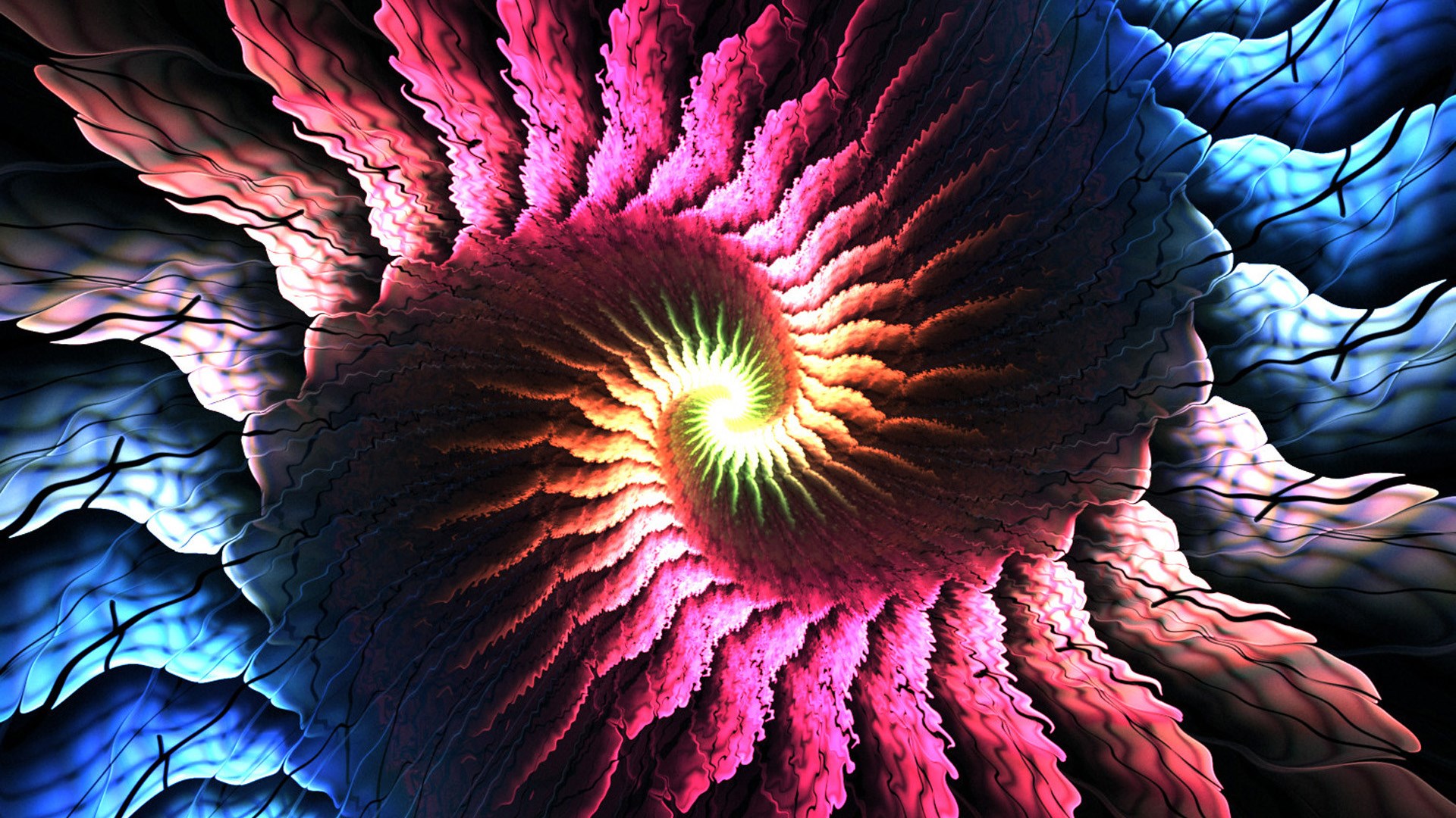 1920x1080 fractal  for large desktop JPG 545 kB