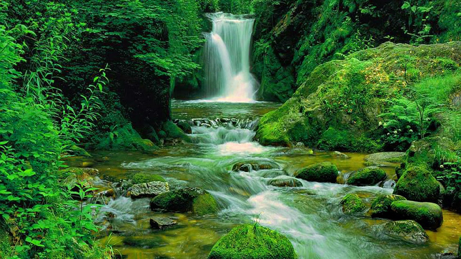 1920x1080 waterfall  free hd widescreen JPG 661 kB