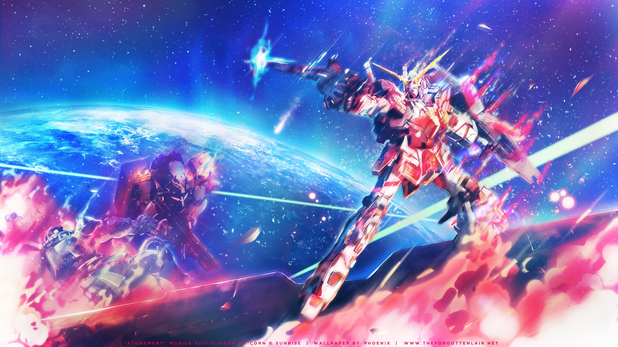 mobile suit gundam unicorn : Wallpaper Collection