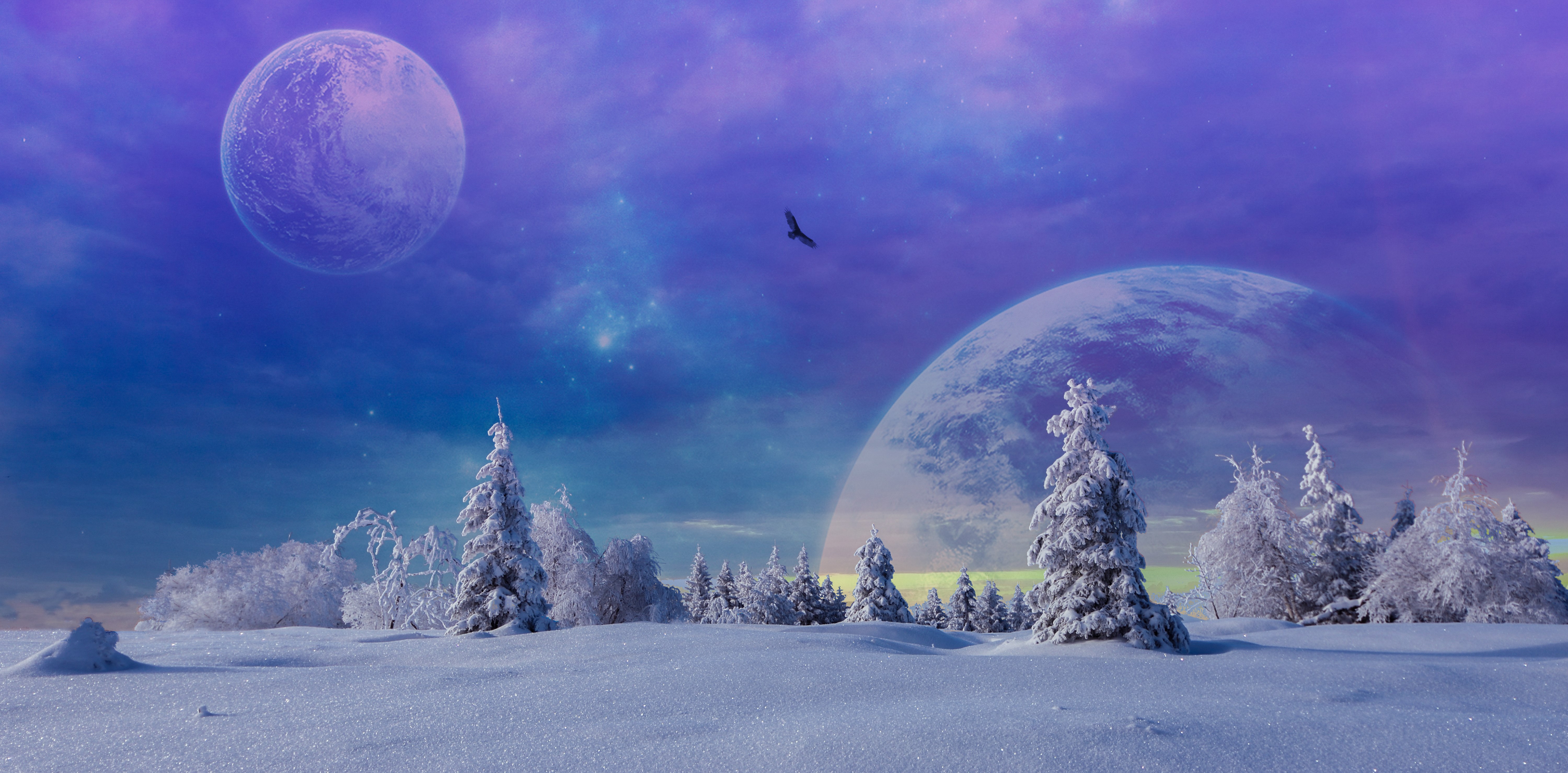 6000x2958 Widescreen winter