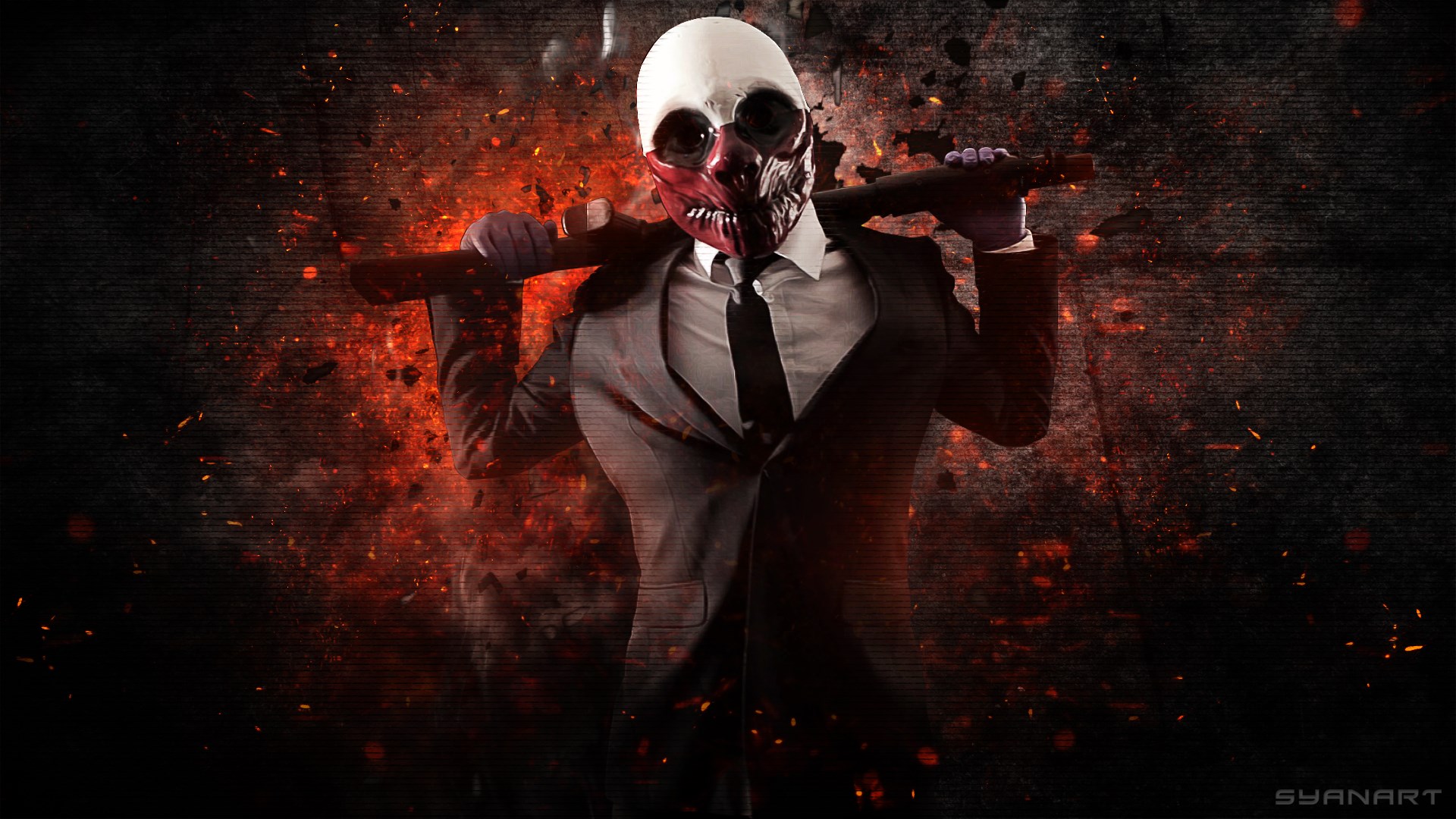 1920x1080 PayDay: The Heist game wallpaper