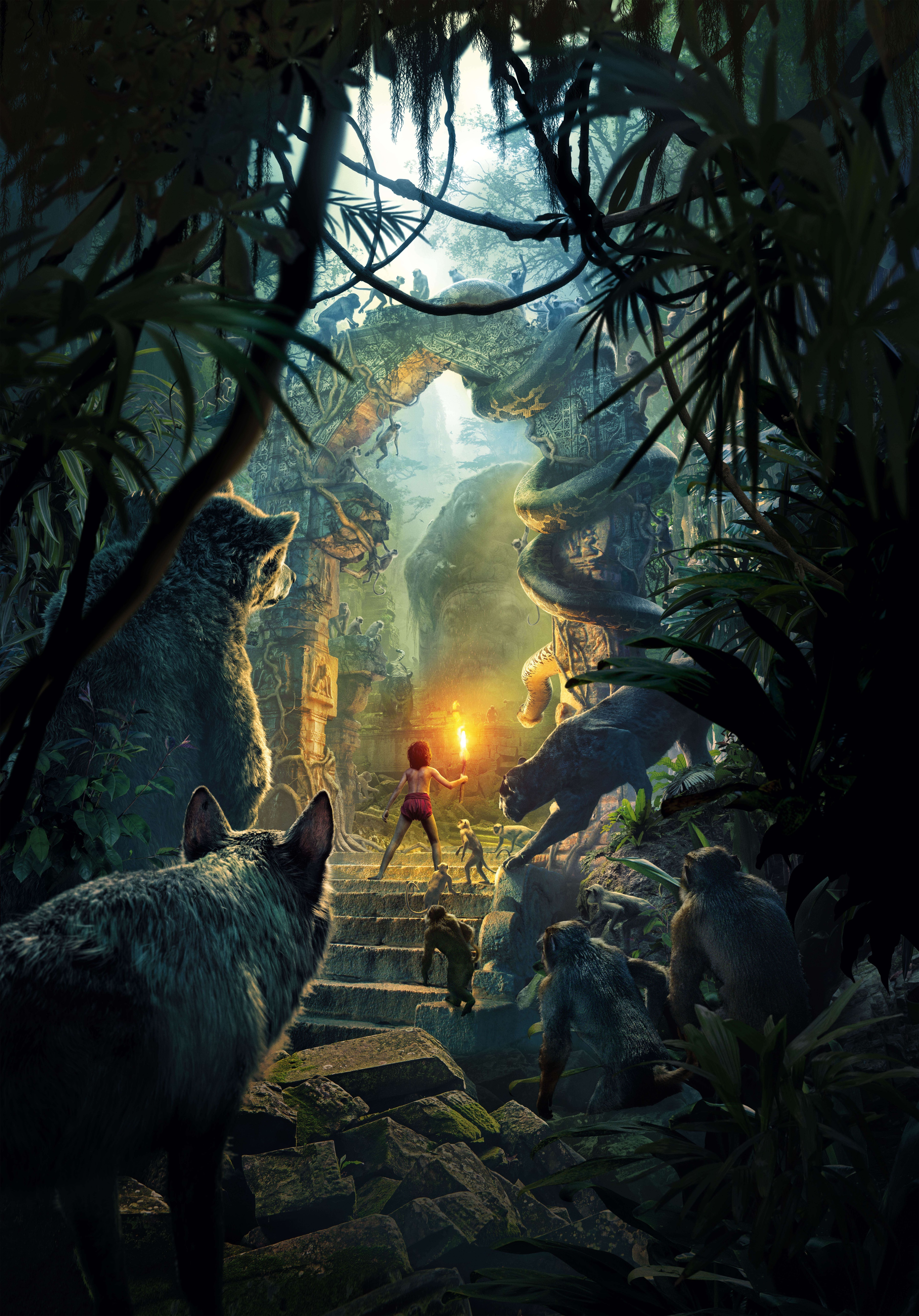 3840x5500 jungle book 4k cool background picture