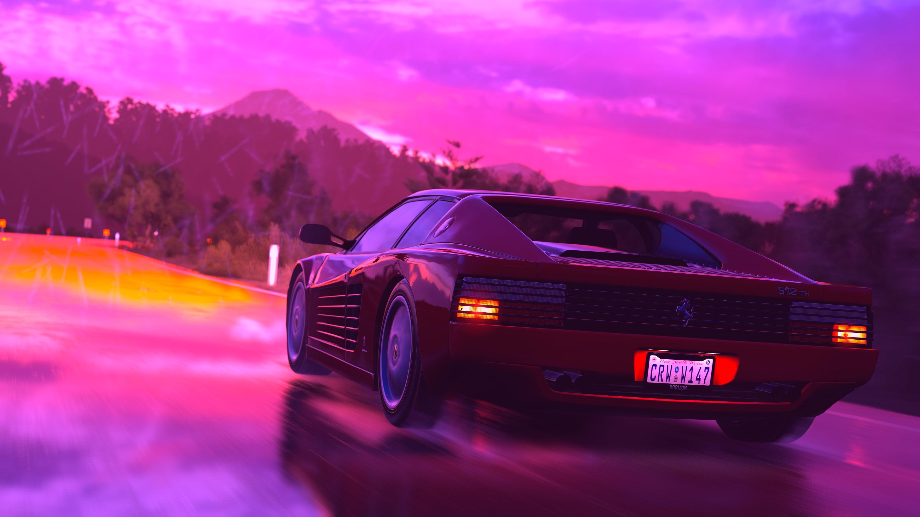 3840x2160 retro wave 4k computer wallpaper desktop background