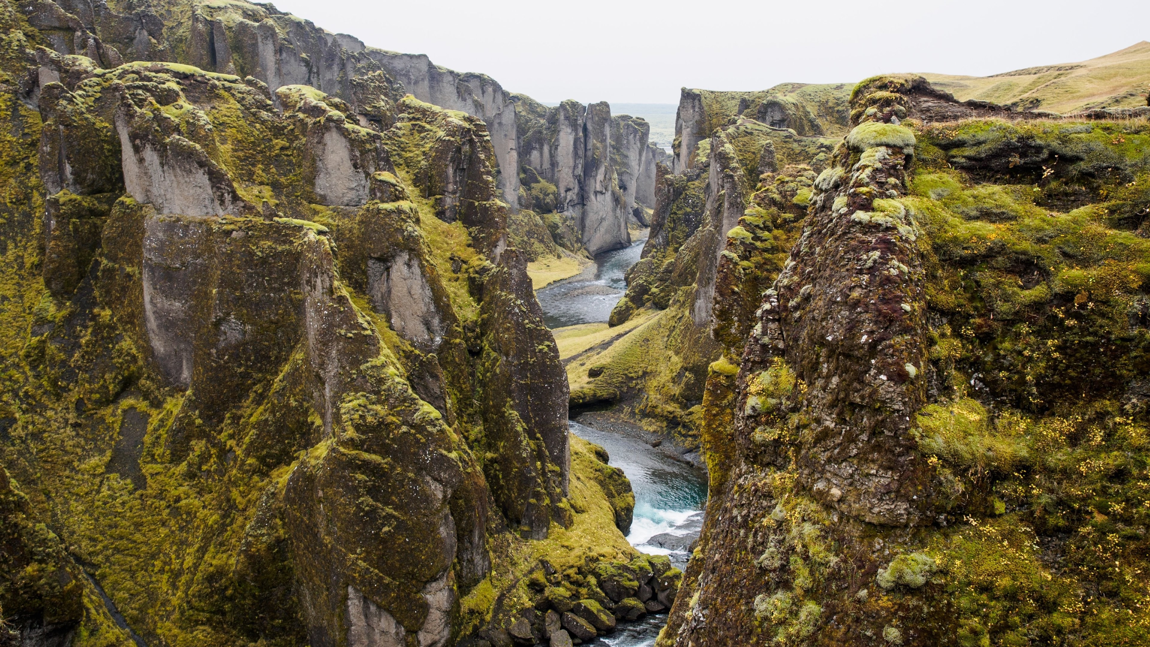 3840x2160 nature landscape valley river cliff rock wallpaper JPG 2621 kB