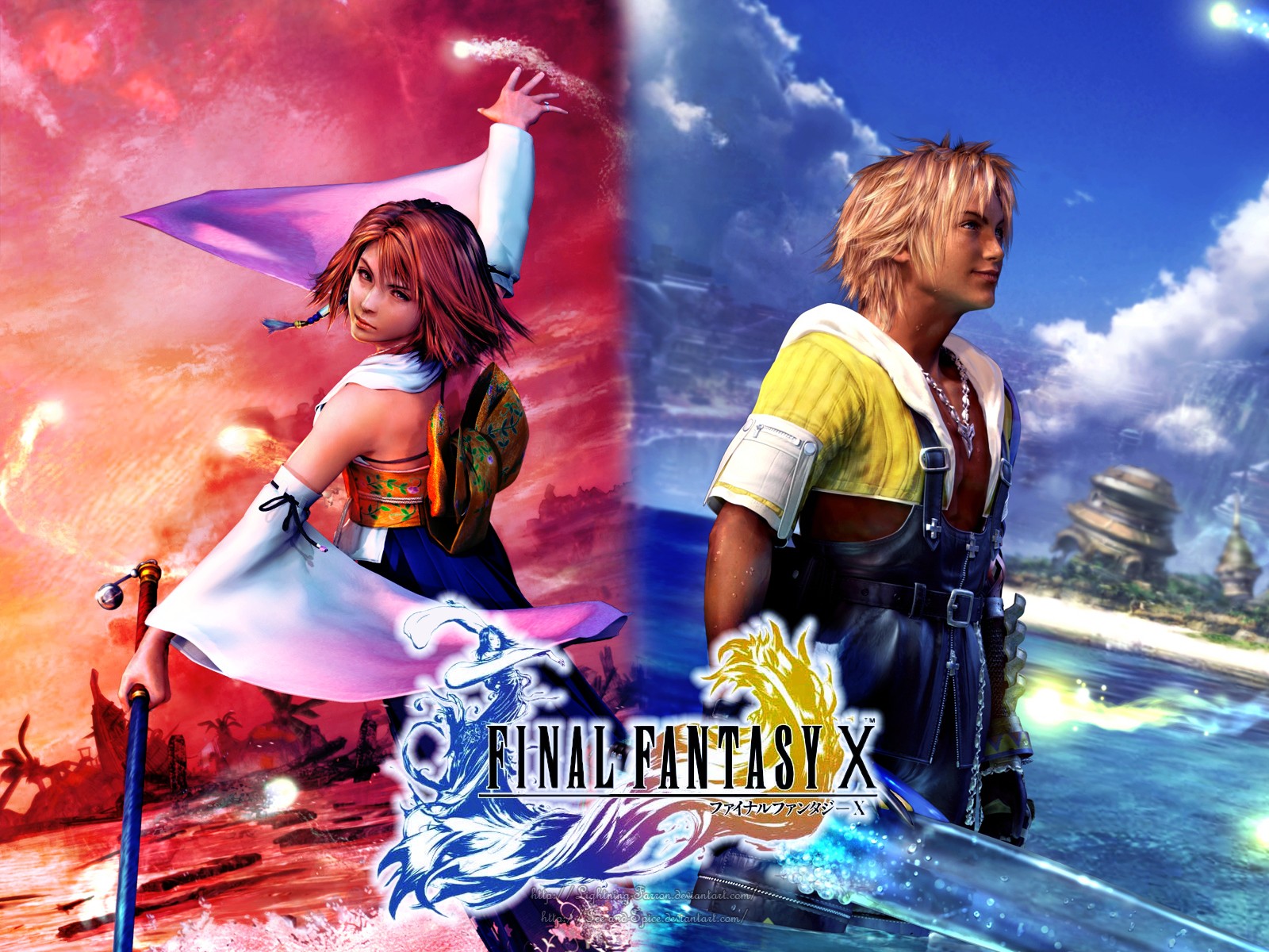 1600x1200 yuna tidus final fantasy x wallpaper JPG 472 kB