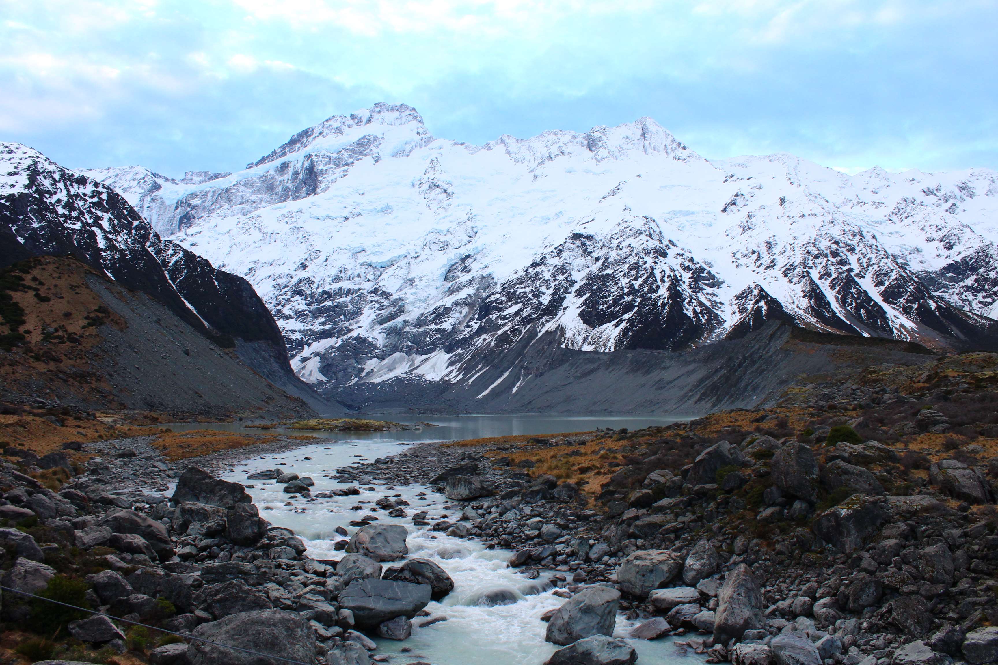 camping, glacier, hiking, lake, mountain, mountains, mt cook, nature, new zealand, snow, south island, travel, travelling, walking wallpaper