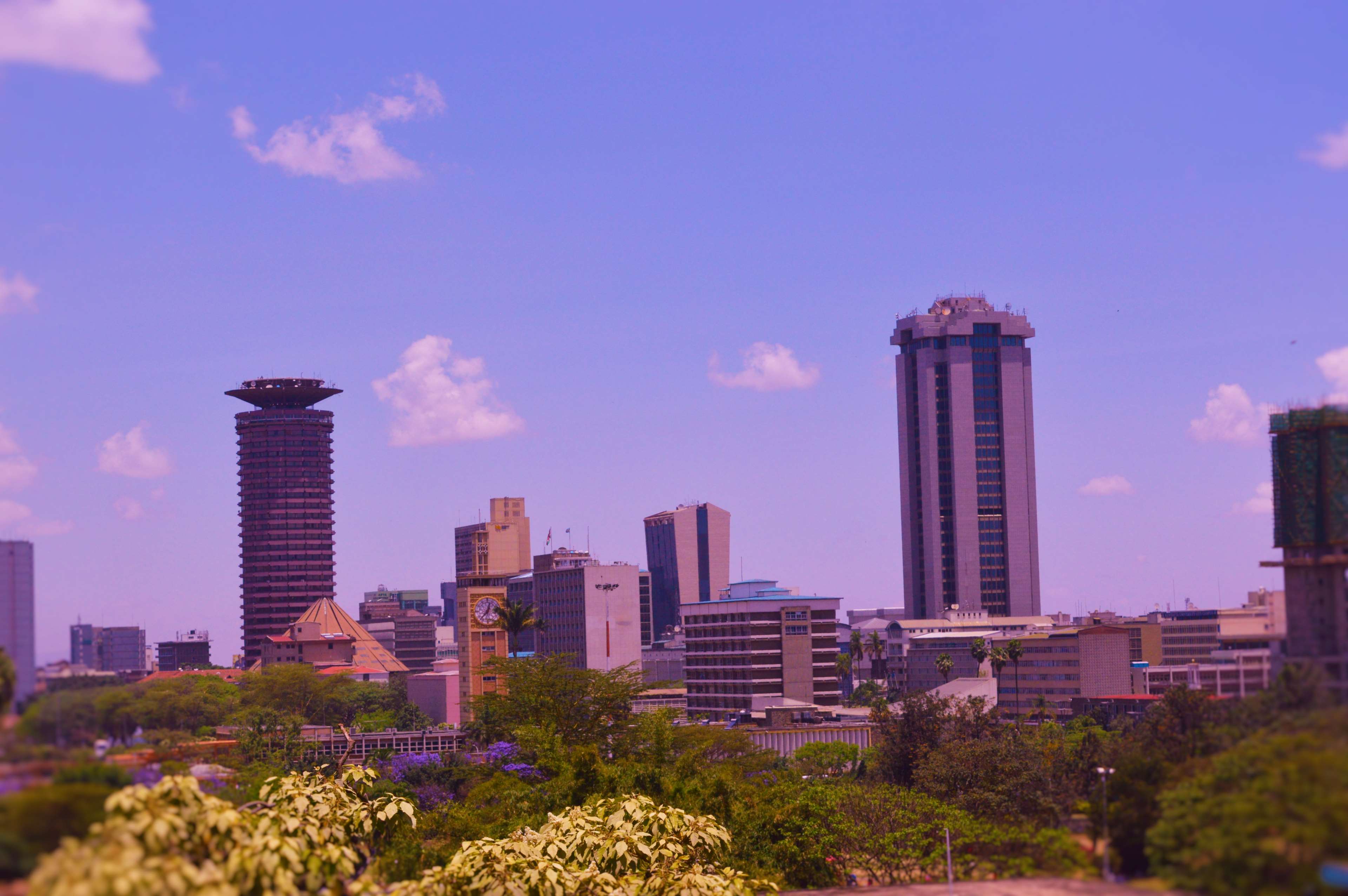 city, nairobi, skyline 4k wallpaper