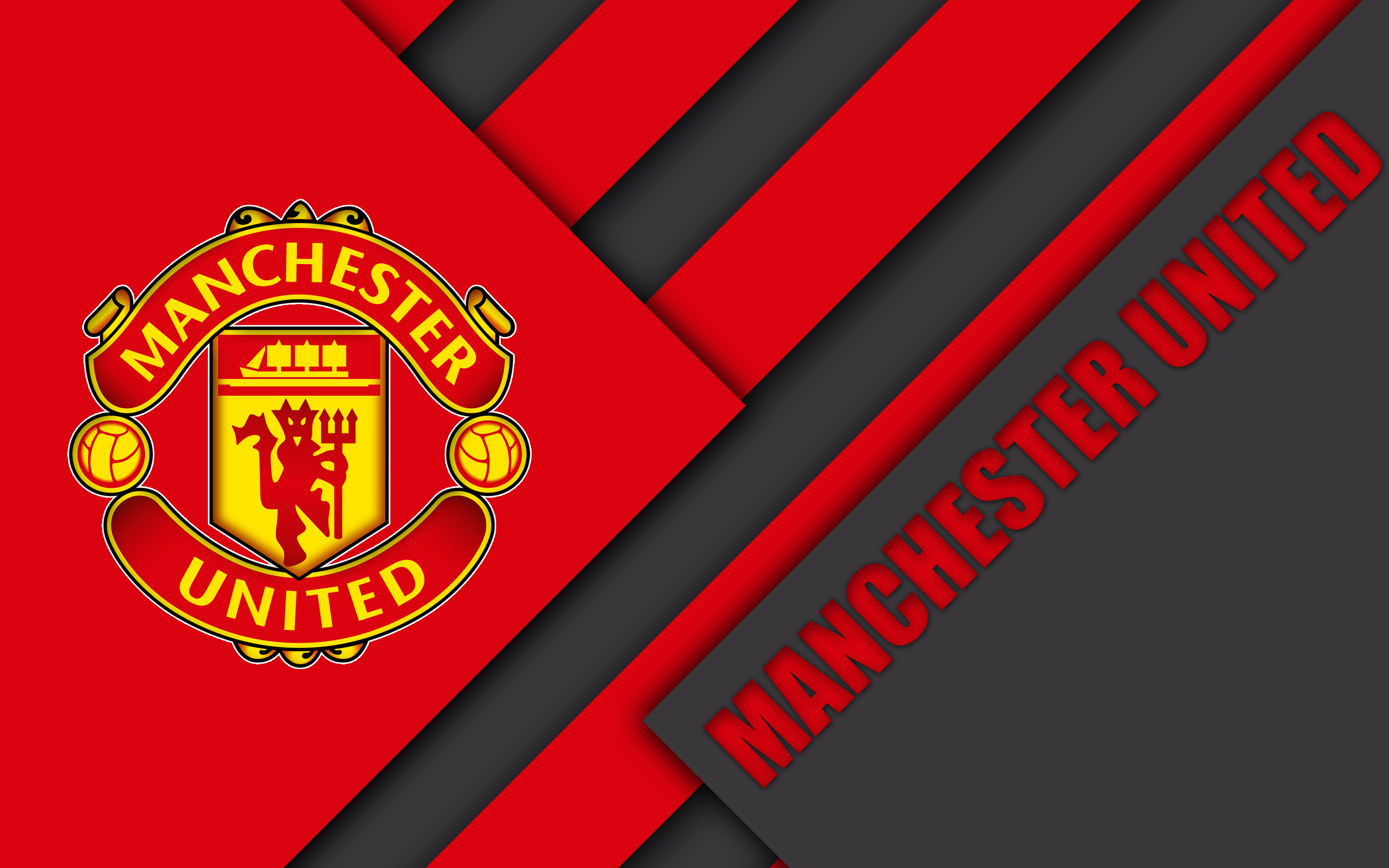 Manchester United F.C., Soccer, Logo wallpaper