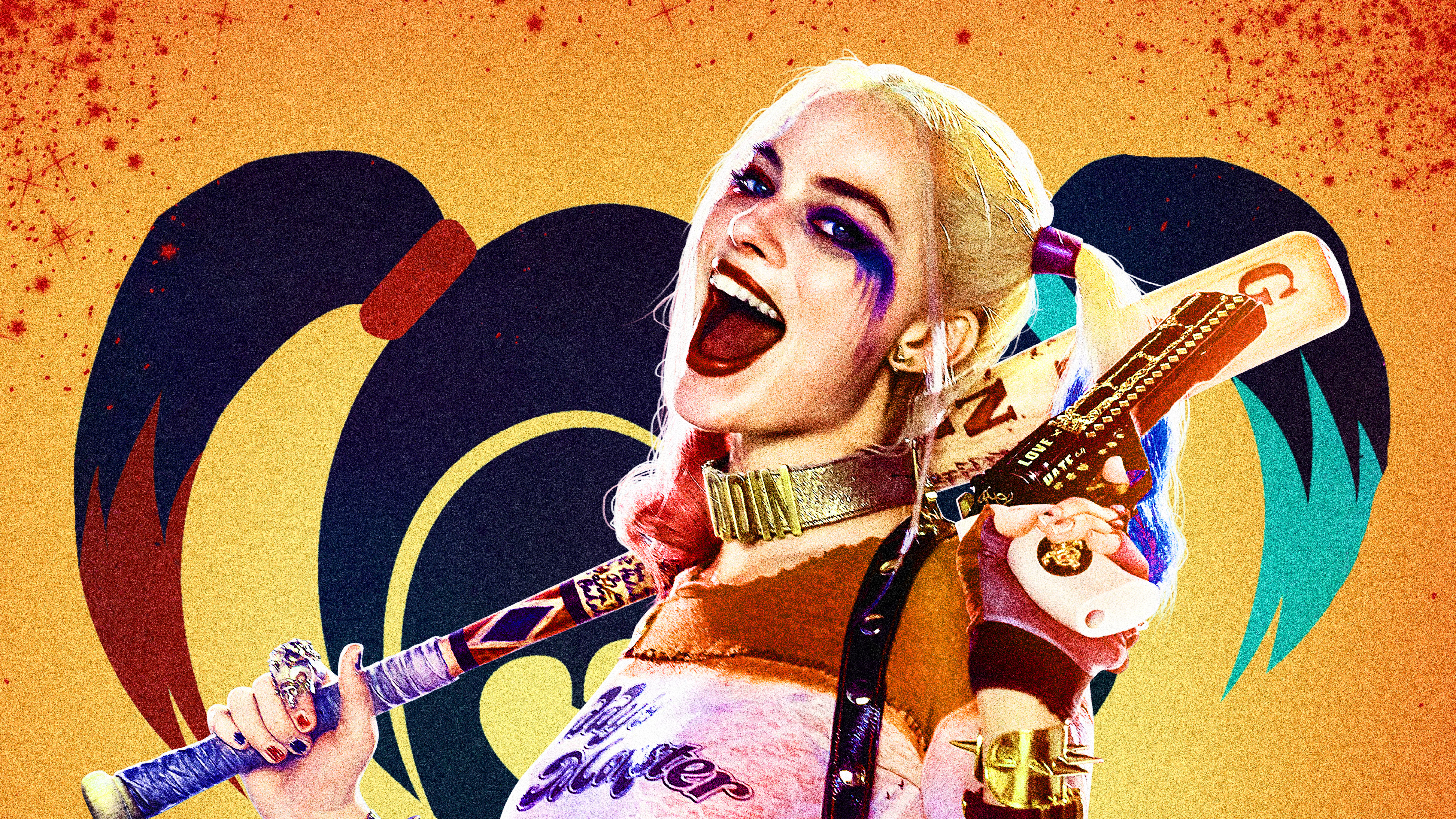 Margot Robbie, Harley Quinn wallpaper