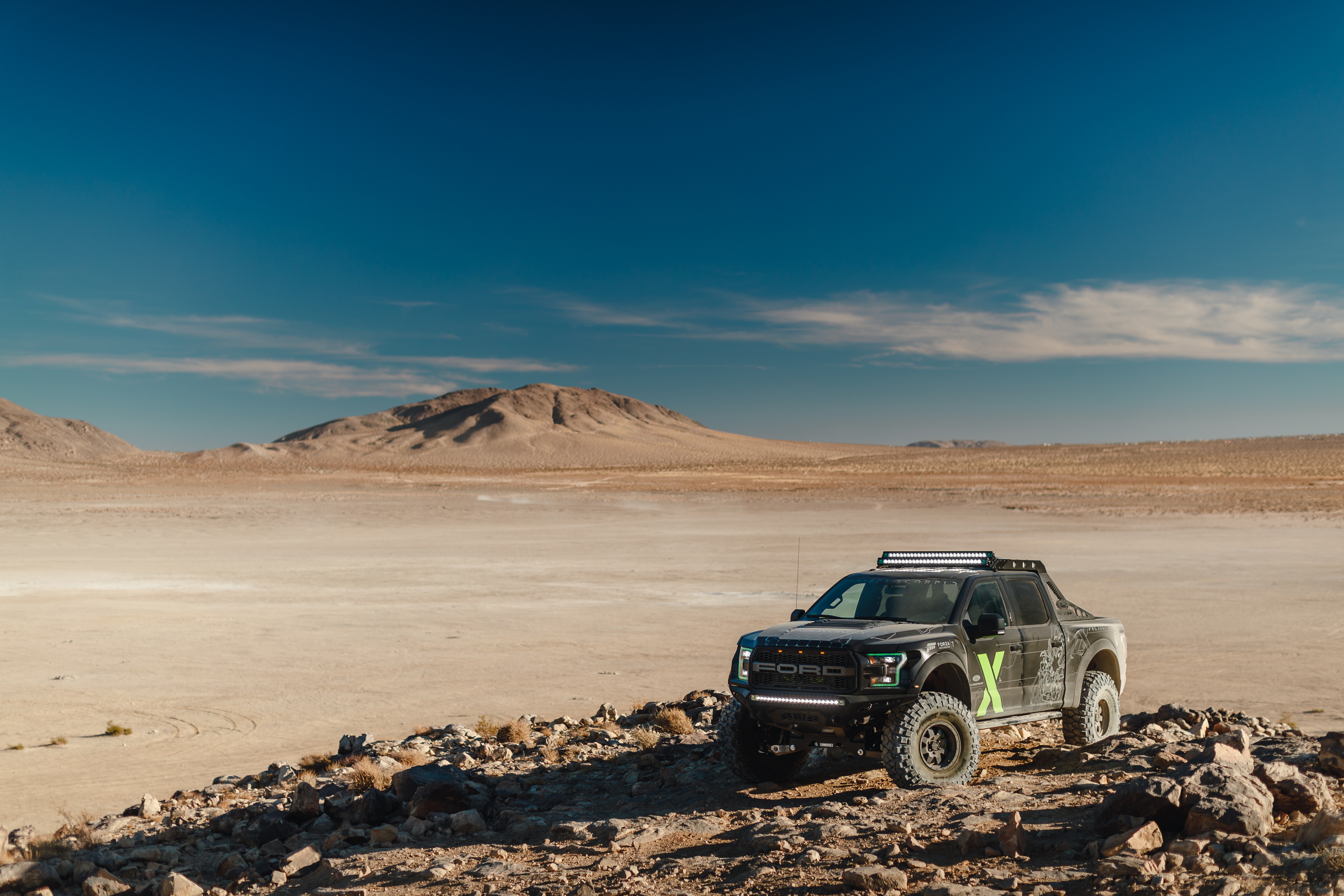 Pickup, Vehicle, Desert, Ford, Ford F-150 Raptor, Car wallpaper