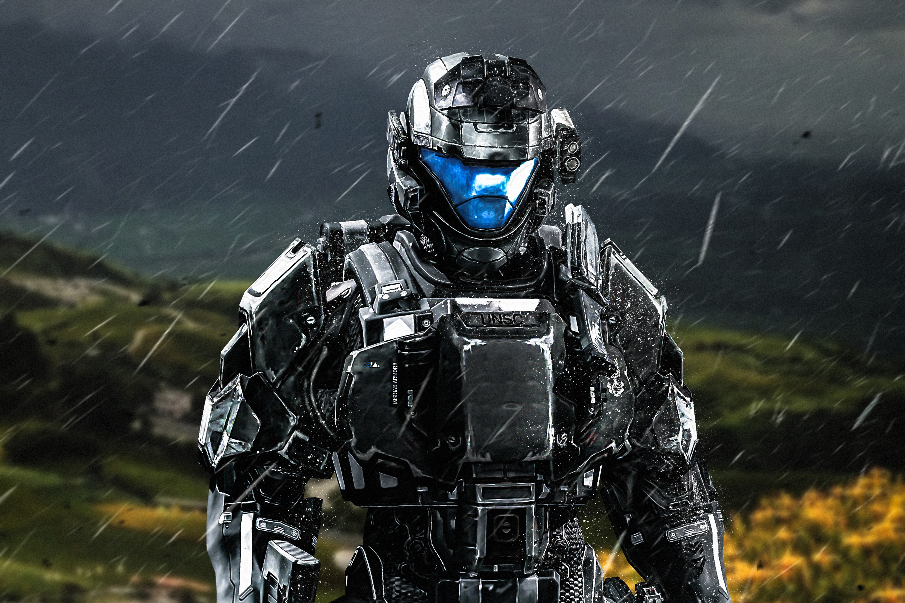 Armour, Modern warfare, Halo 3: ODST, Spartan, Soldier