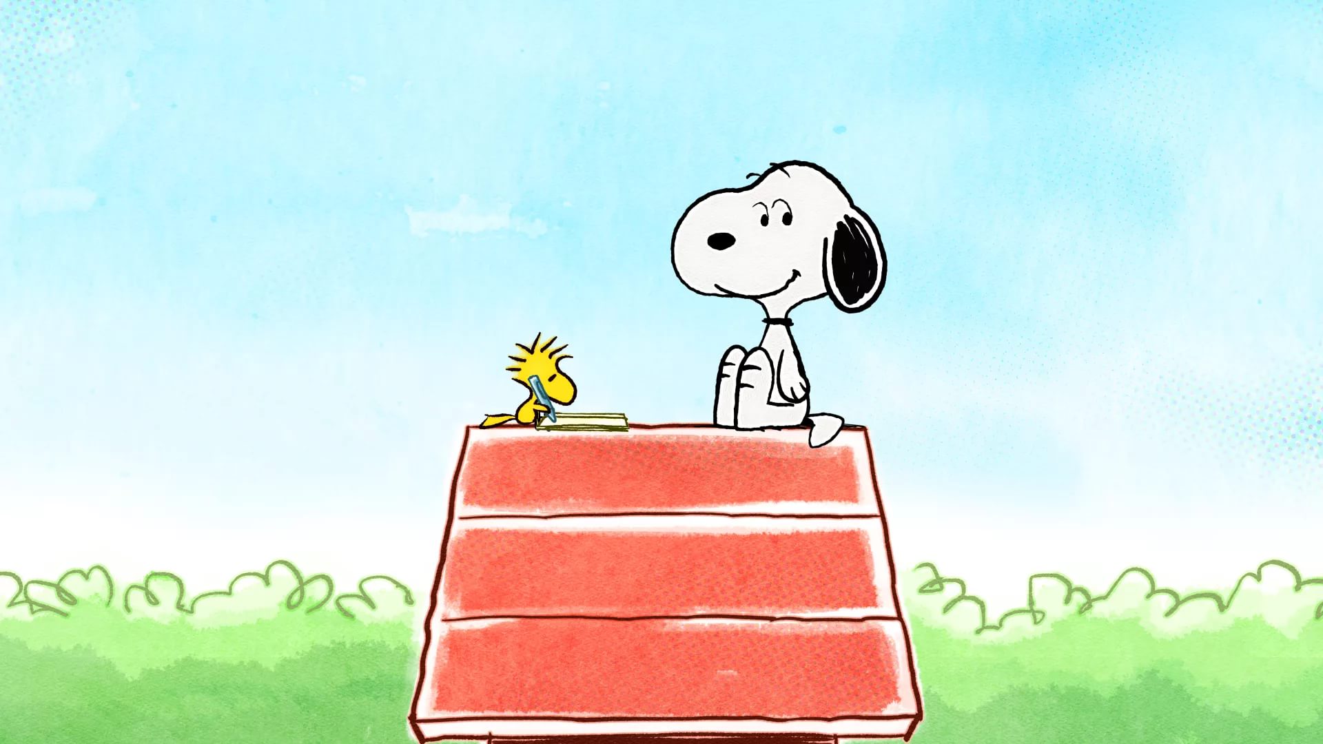 1920x1080 snoopy widescreen wallpaper