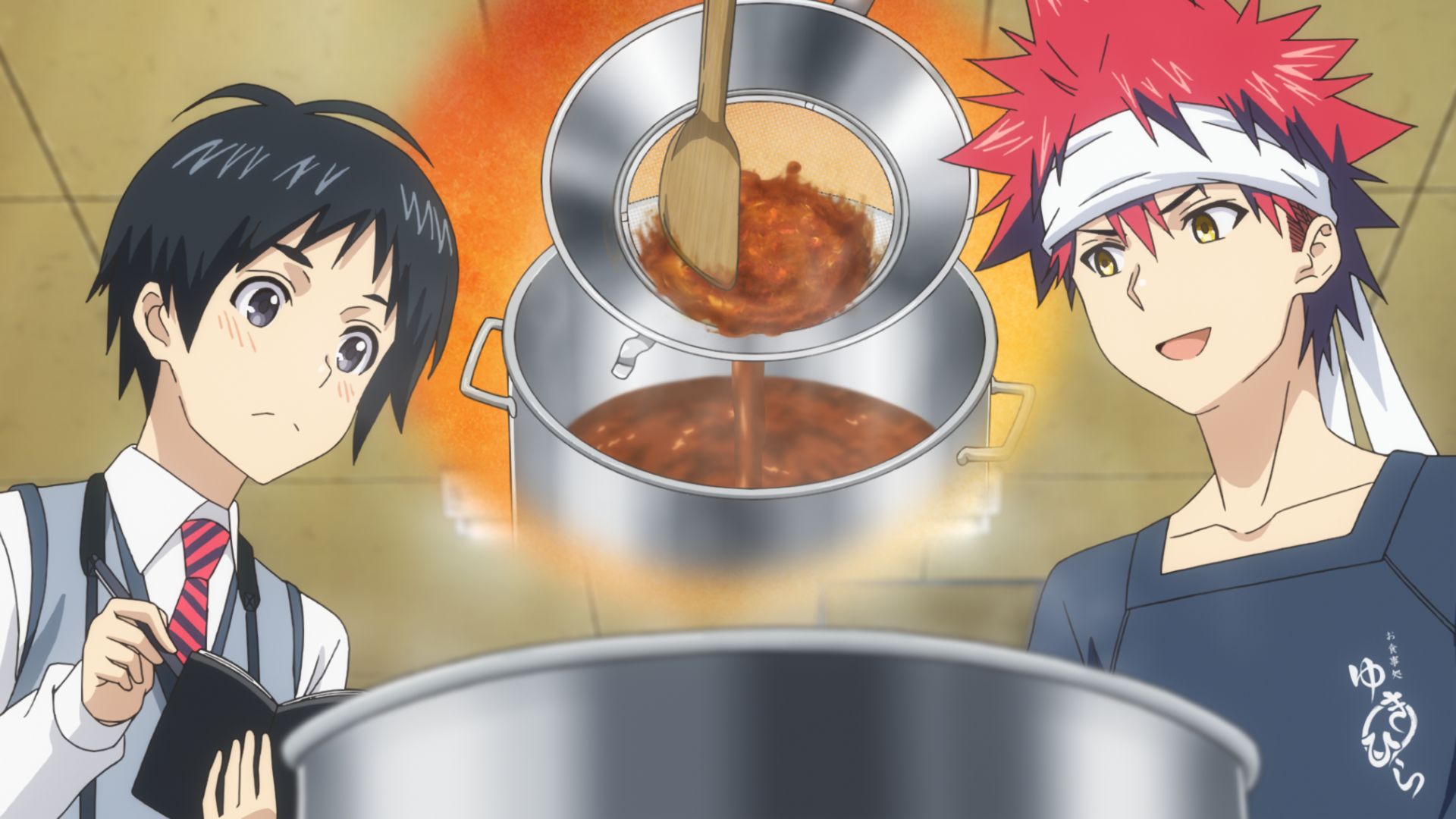 1920x1080 food wars shokugeki no soma background. food wars shokugeki no so...