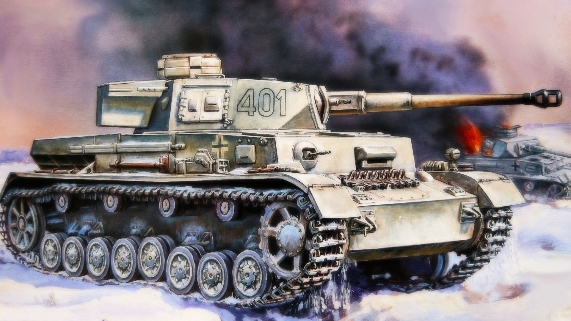 1920x1080 Figure, pzkpfw iv, 4 panzer, medium tank, Wehrmacht, Germans