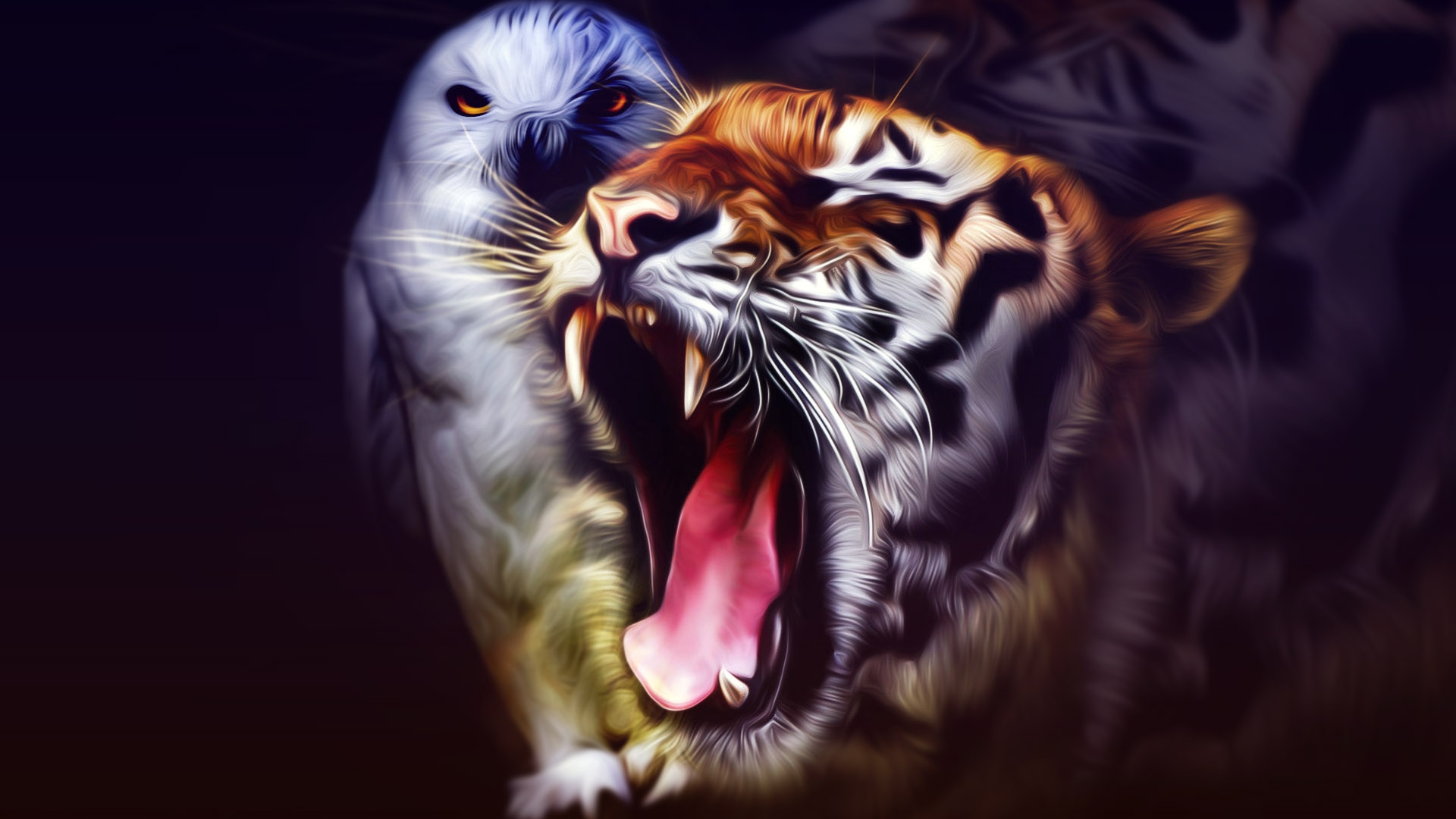 schwarz, tiger, braun, eule, deutschland